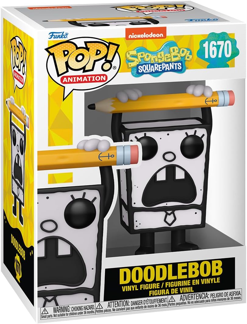 Funko POP! : SpongeBob Movie: SquarePants 25th Anniversary - Doodlebob #1670 Collectible Vinyl Figure