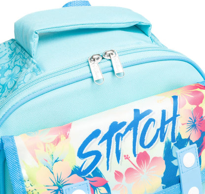 Ruz - Stitch & Angel Large School backpack with Padded Back and Adjustable Straps