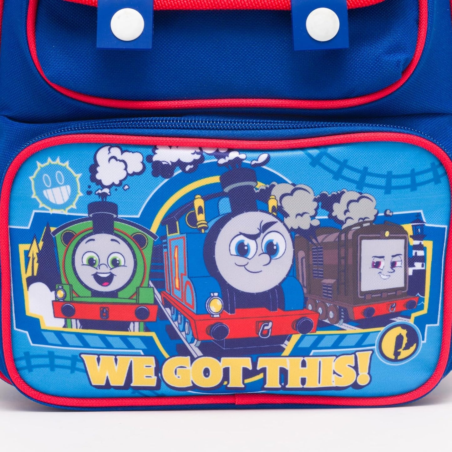 Ruz - Thomas and Friends 12 Inch Pre-School backpack with Padded Back and Adjustable Straps