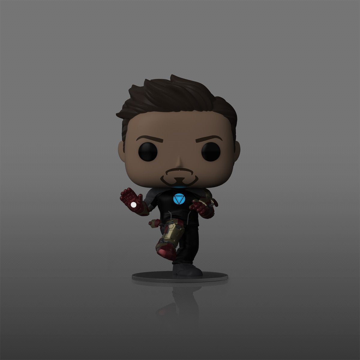 Funko POP! : Marvel: Iron Man 3 Tony Stark Suit-Up Glow-in-the-Dark ! #1416 Collectible Vinyl Figure - Exclusive