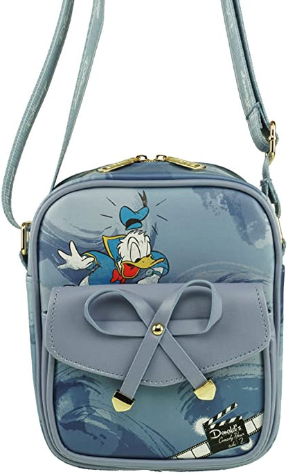 Mini - Donald - Vegan Mini 8" leather Crossbody/Shoulder Bag