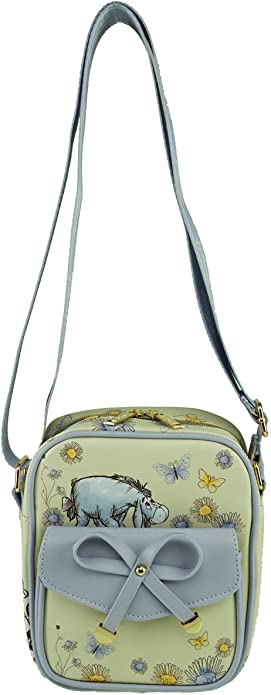 Mini - Eeyore - Vegan Mini 8" leather Crossbody/Shoulder Bag