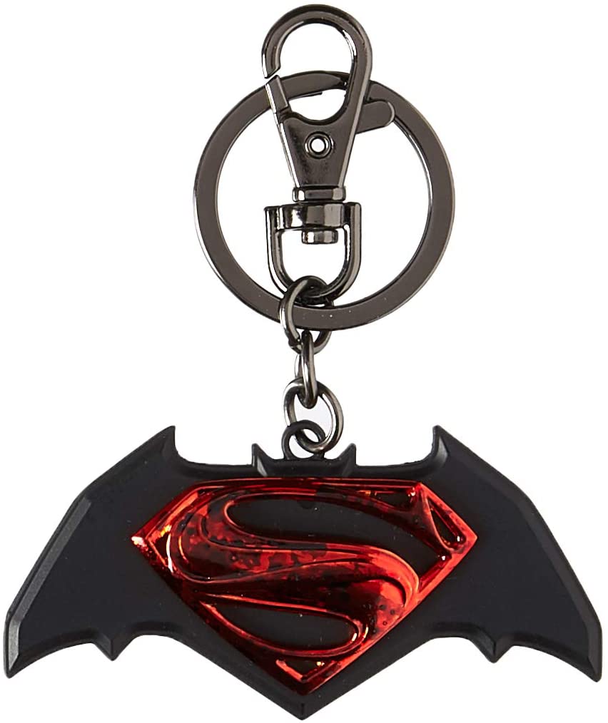 DC Superman v Batman Dawn of Justice Limited Edition Black Key Ring - GTE Zone