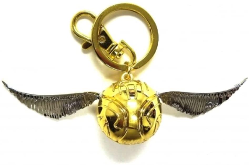 HARRY POTTER Gold Snitch Pewter Key Ring - GTE Zone