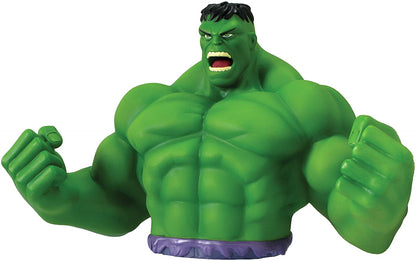 Marvel Hulk Bust Bank - Green Action Figure - GTE Zone