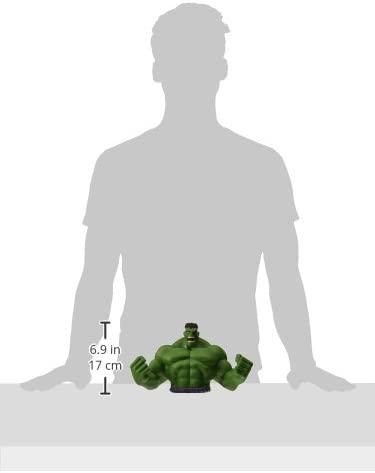 Marvel Hulk Bust Bank - Green Action Figure - GTE Zone