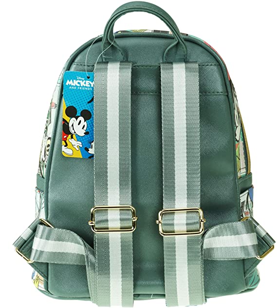 NEW Mickey Mouse and Friends 11" Faux Leather Mini Backpack - A20520 - GTE Zone