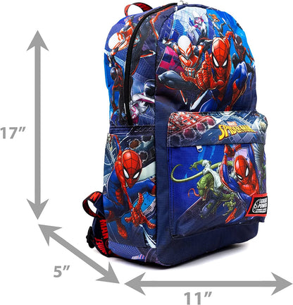 Disney - Marvel Spider-Man - 17" Full Size Nylon Backpack - Wondapop