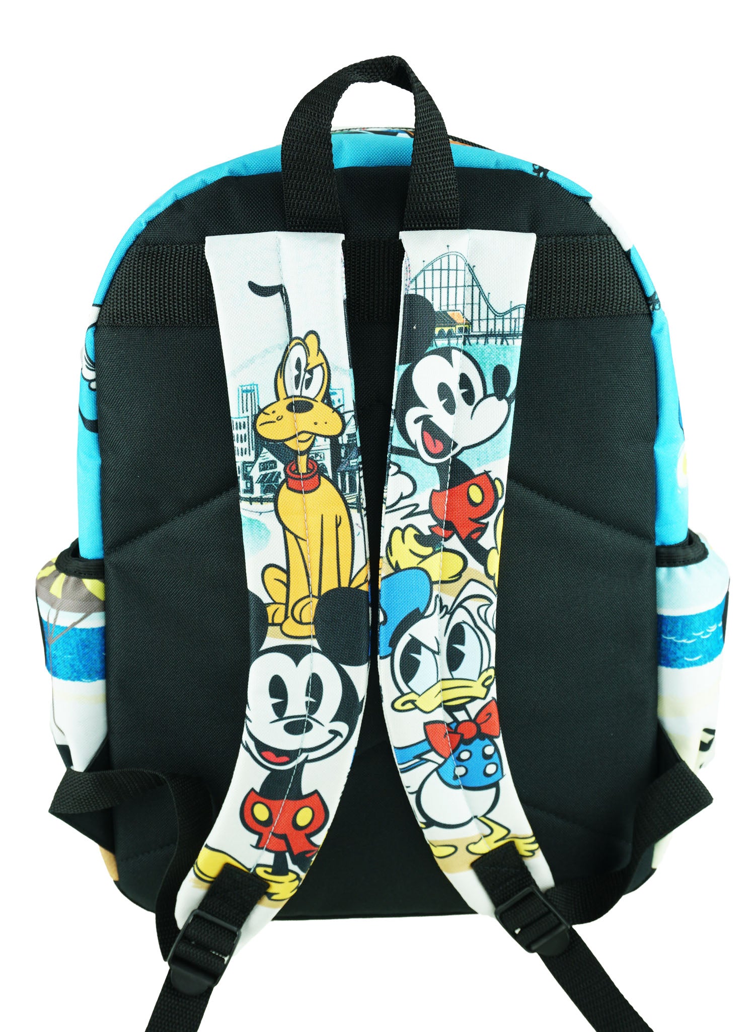 Mickey Mouse Deluxe Oversize Print Large 16" Backpack with Laptop Compartment - GTE Zone
