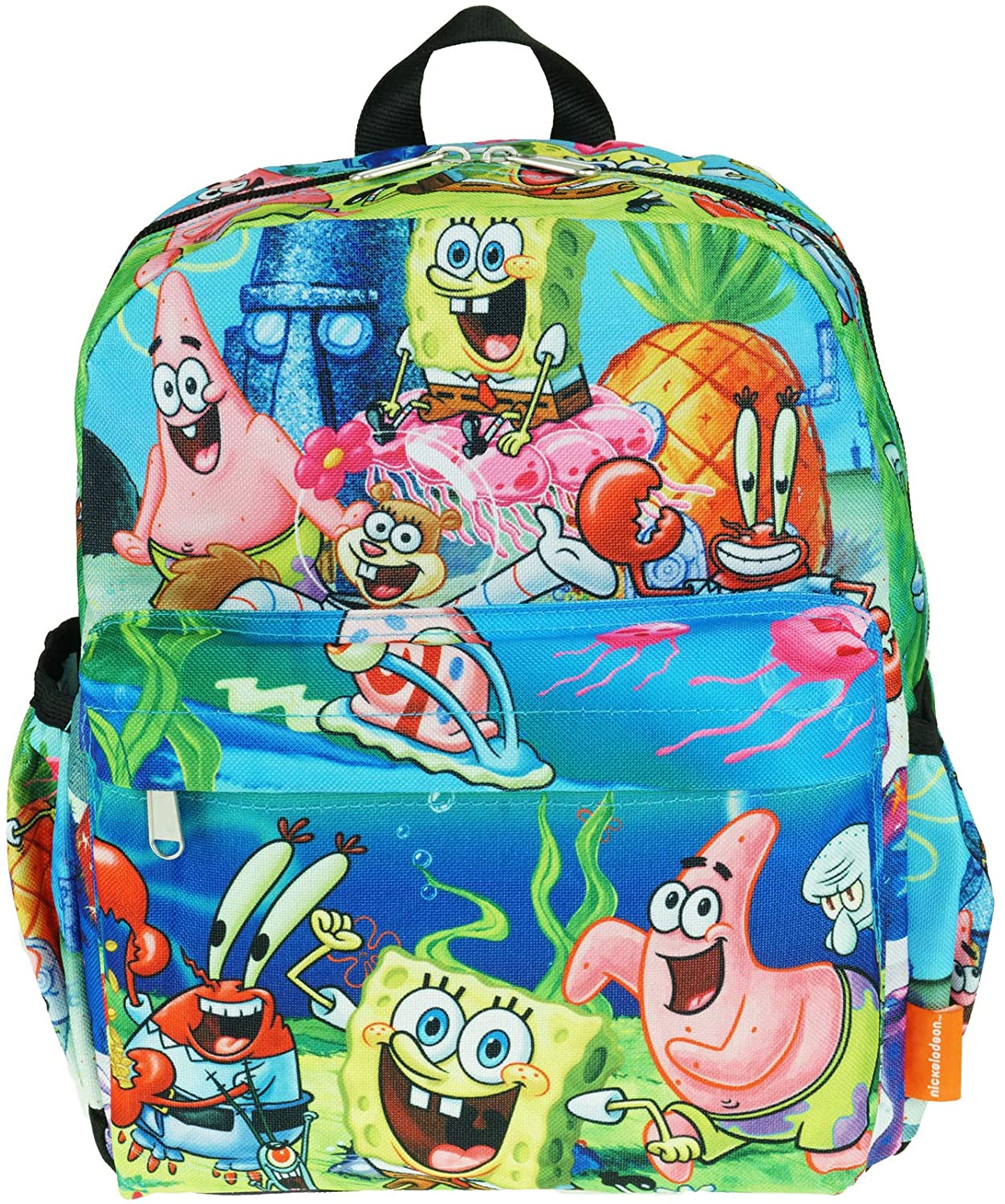 SpongeBob 12" Deluxe Allover Print Daypack - A21204 - GTE Zone