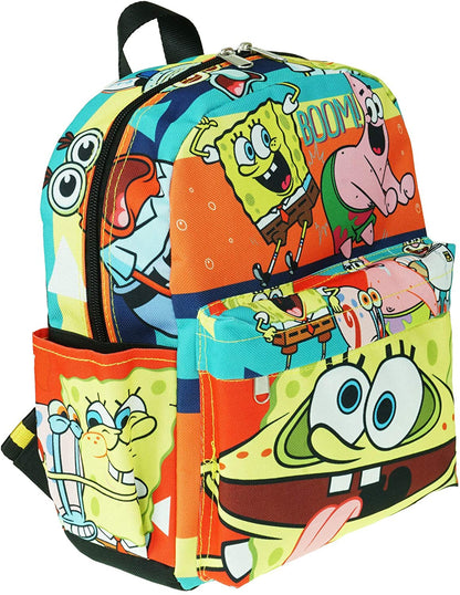 SpongeBob 12" Deluxe Oversize Print Daypack - A21272 - GTE Zone