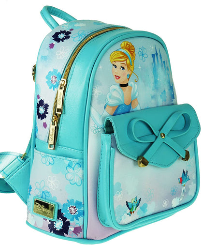Princess - Cinderella 11" Vegan Leather Mini Backpack - A21727 - GTE Zone