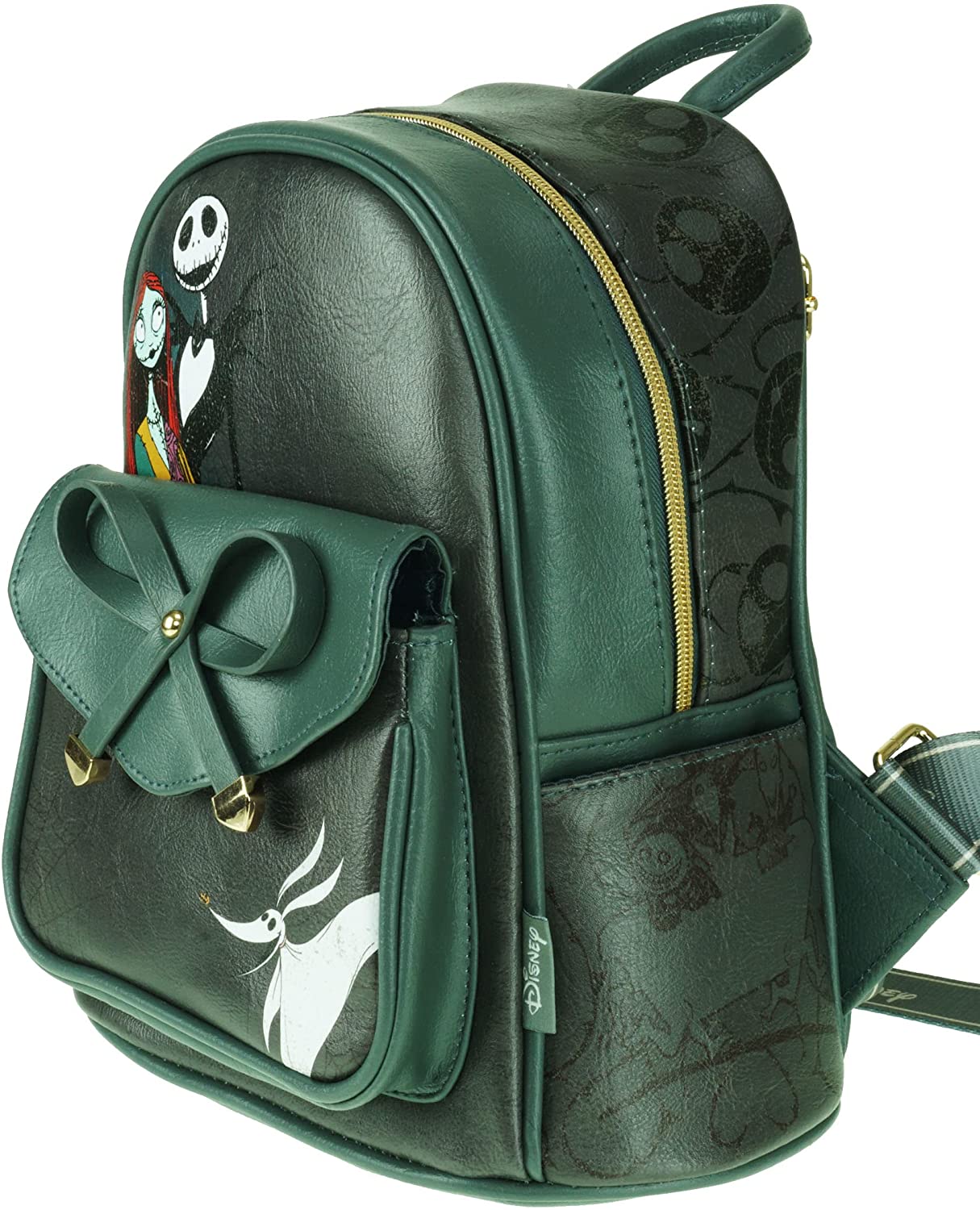 Nightmare Before Christmas 11" Vegan Leather Mini Backpack - A21765 - GTE Zone