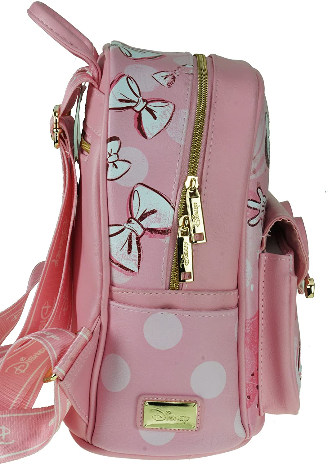 Minnie Mouse 11" Vegan Leather Mini Backpack - A21770 - GTE Zone