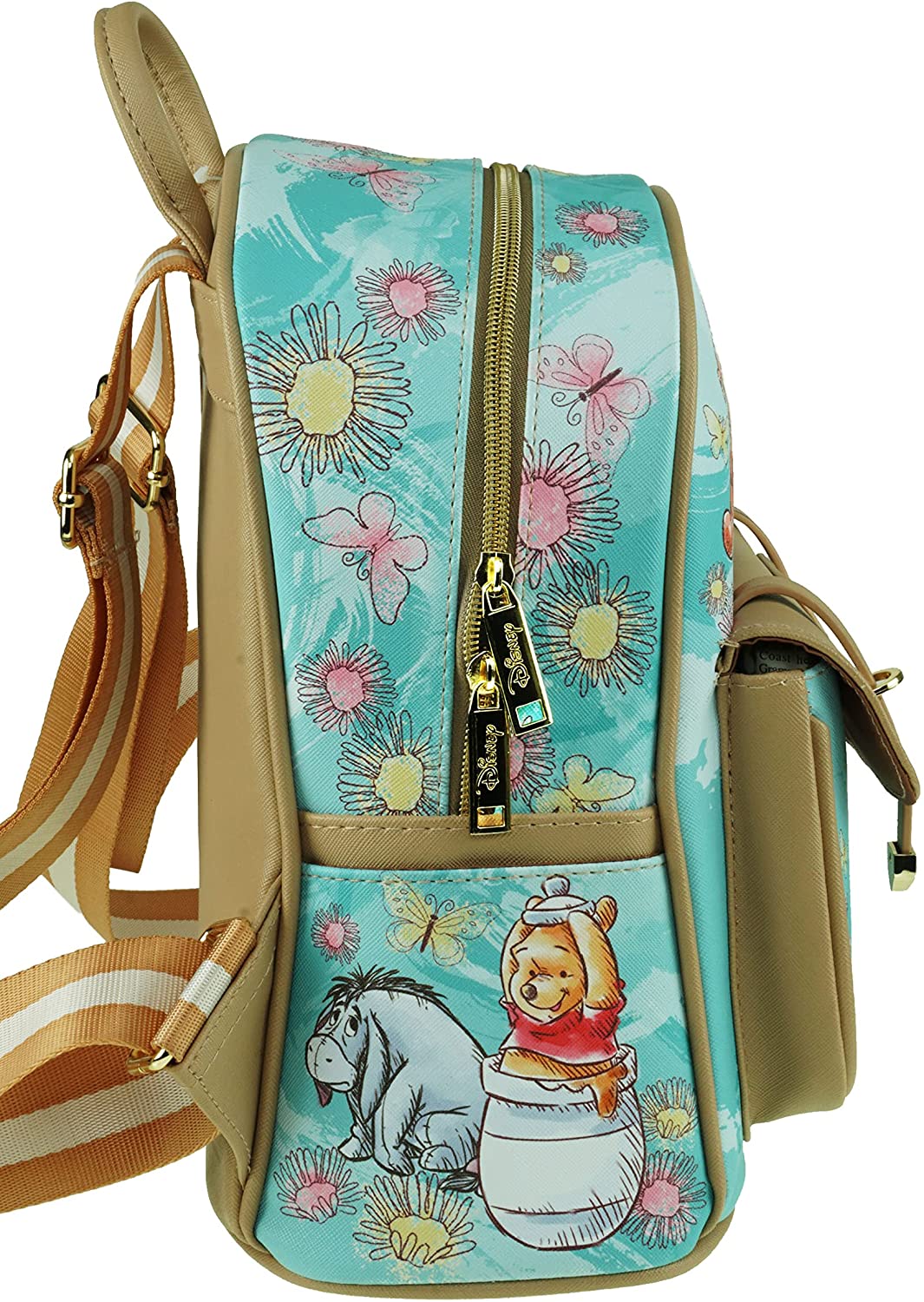 Winnie The Pooh - Tigger 11" Faux Leather Mini Backpack - A21774 - GTE Zone
