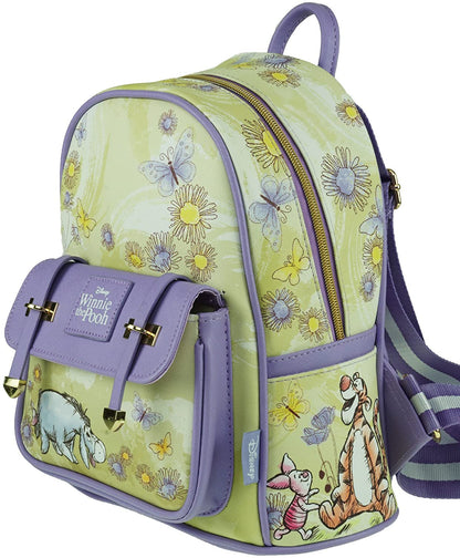 Winnie The Pooh - Eeyore 11" Faux Leather Mini Backpack - A21775 - GTE Zone
