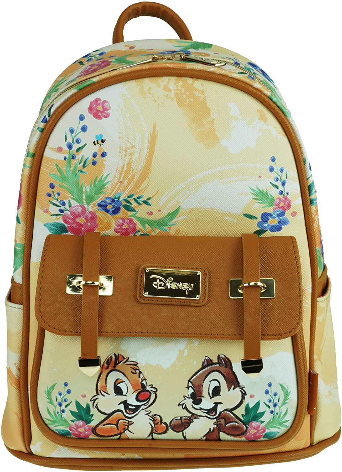Chip 'n' Dale 11" Vegan Leather Mini Backpack - A21776 - GTE Zone