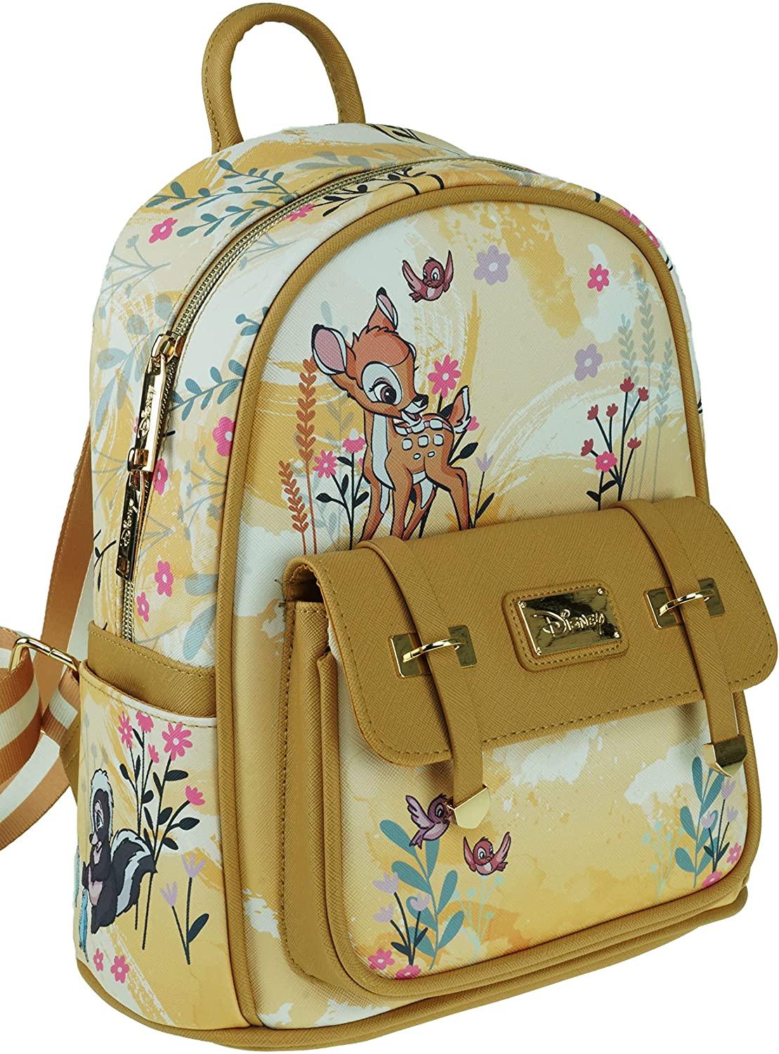 Bambi 11" Vegan Leather Mini Backpack - A21802 - GTE Zone