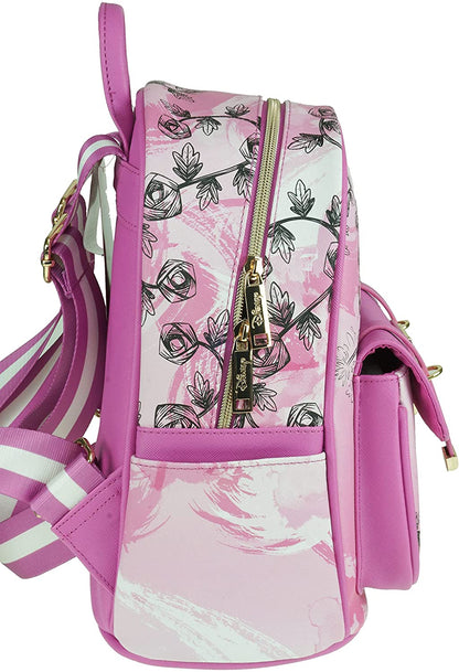 Alice in Wonderland - Cheshire Cat 11" Vegan Leather Mini Backpack - A21819 - GTE Zone