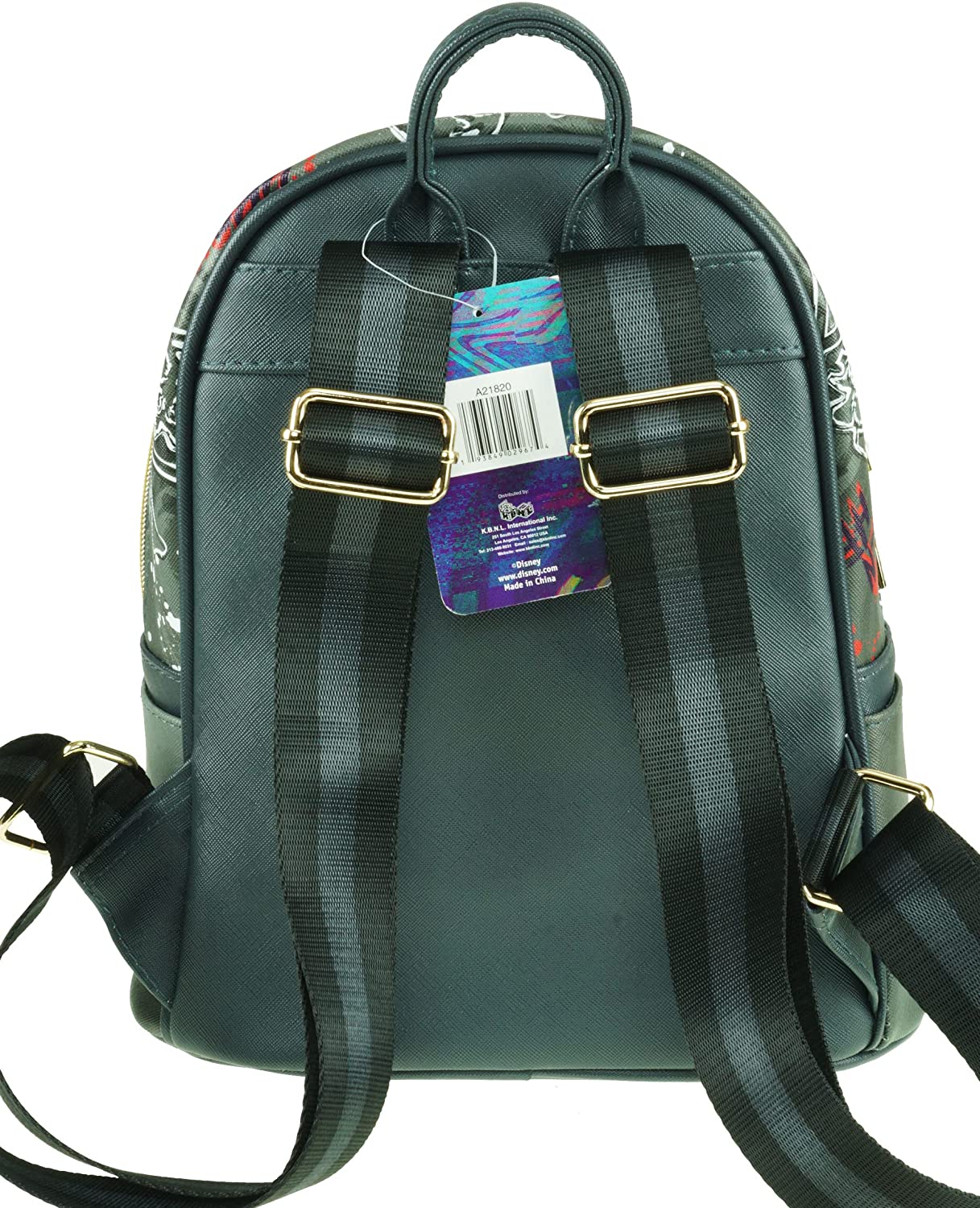 Villains - Cruella DeVil 11" Vegan Leather Mini Backpack - A21820 - GTE Zone