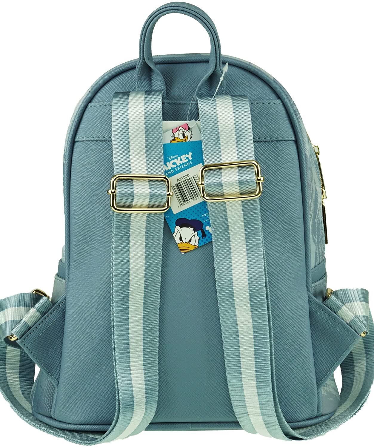 Donald Duck 11" Vegan Leather Mini Backpack - A21830 - GTE Zone