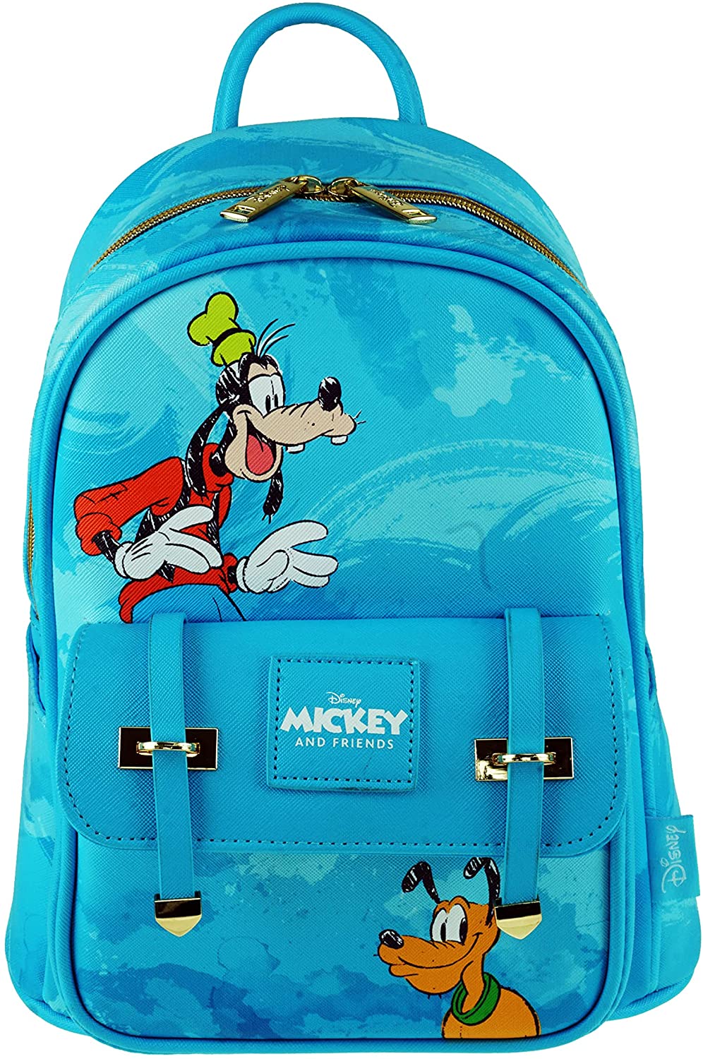 Goofy 11" Vegan Leather Mini Backpack - A21831 - GTE Zone