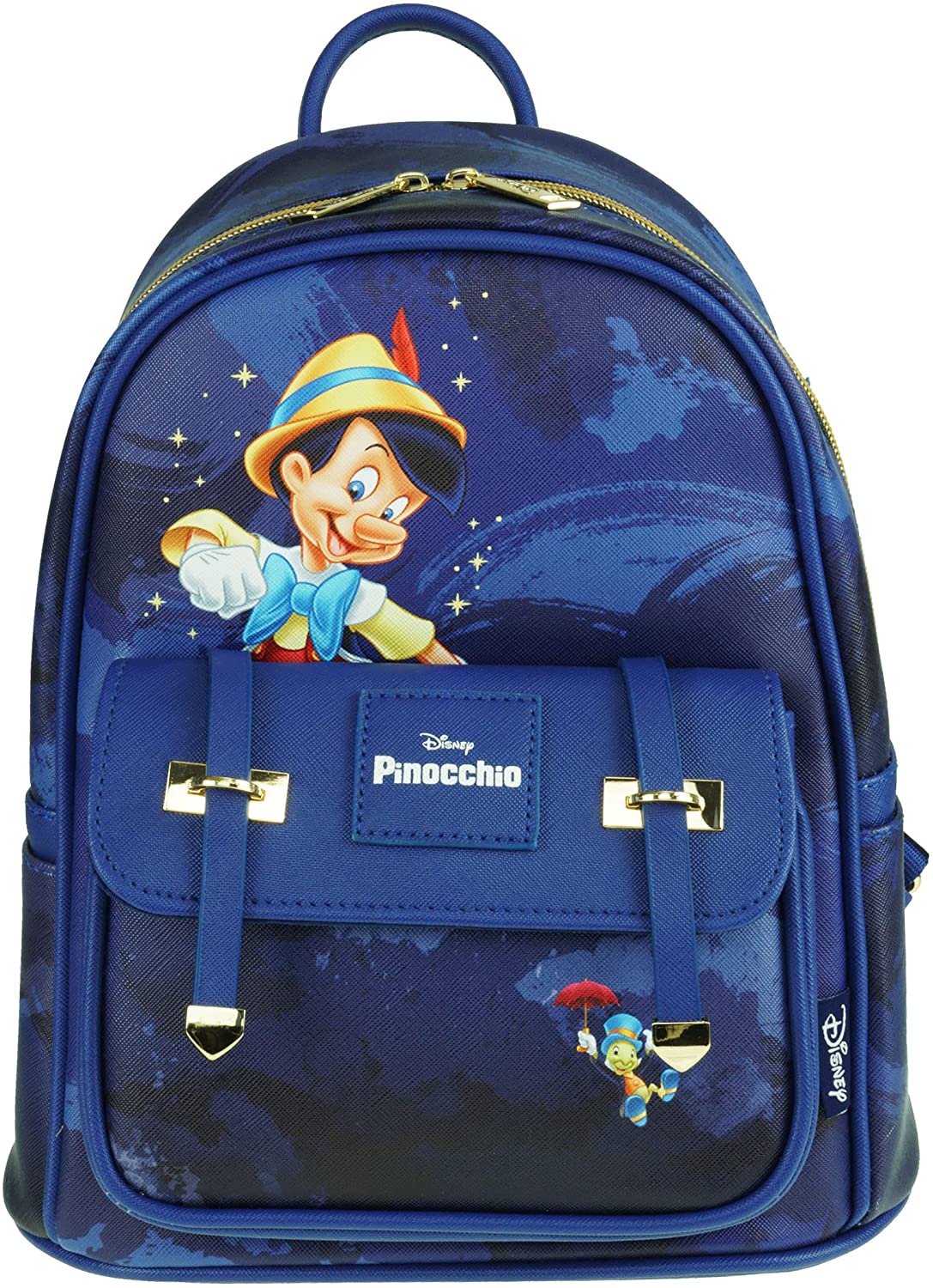 Pinocchio 11" Vegan Leather Mini Backpack - A21832 - GTE Zone