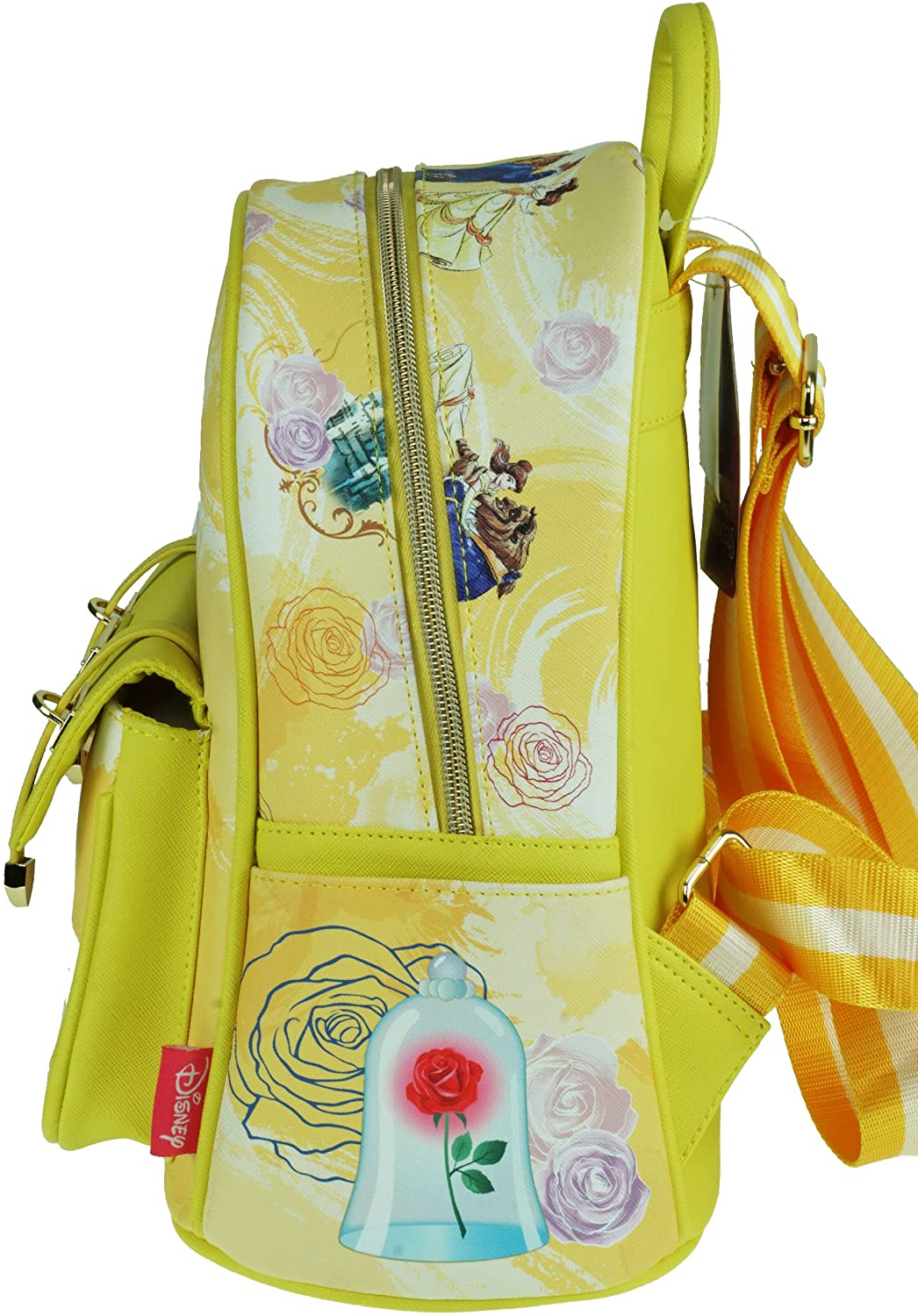Beauty and the Beast 11" Vegan Leather Mini Backpack - A21951 - GTE Zone
