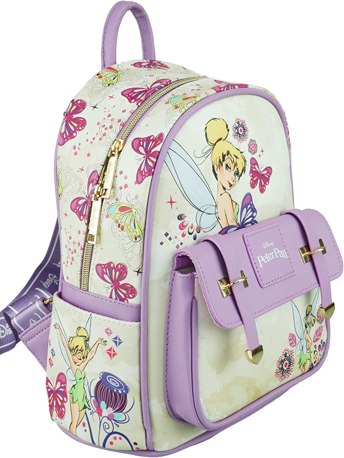 Peter Pan - Tinker Bell - Wondapop 11 Inch Vegan Leather Mini Backpack