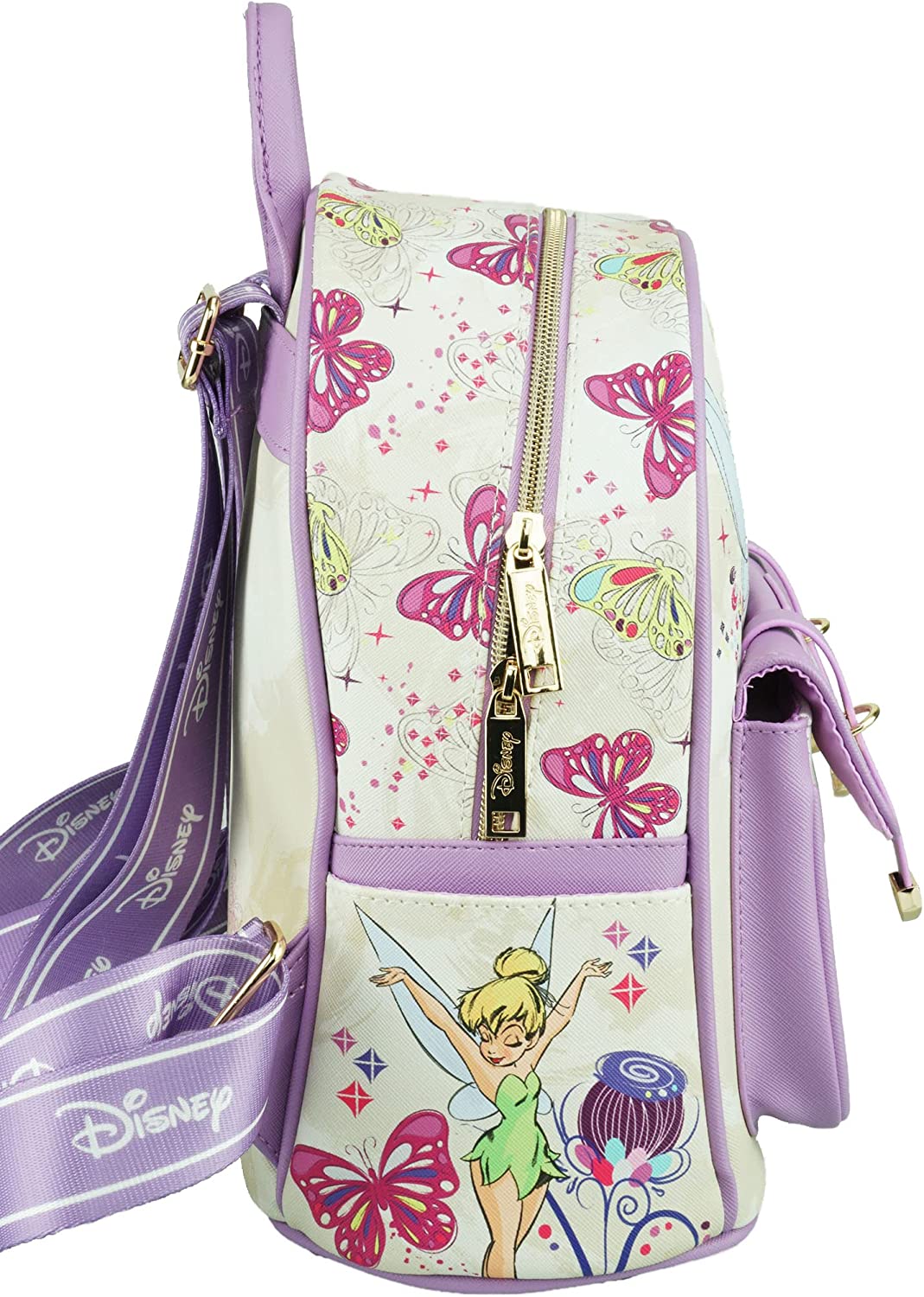 Peter Pan - Tinker Bell - Wondapop 11 Inch Vegan Leather Mini Backpack