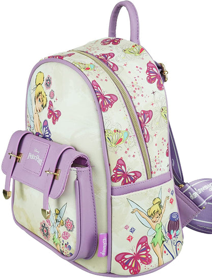 Peter Pan - Tinker Bell - Wondapop 11 Inch Vegan Leather Mini Backpack