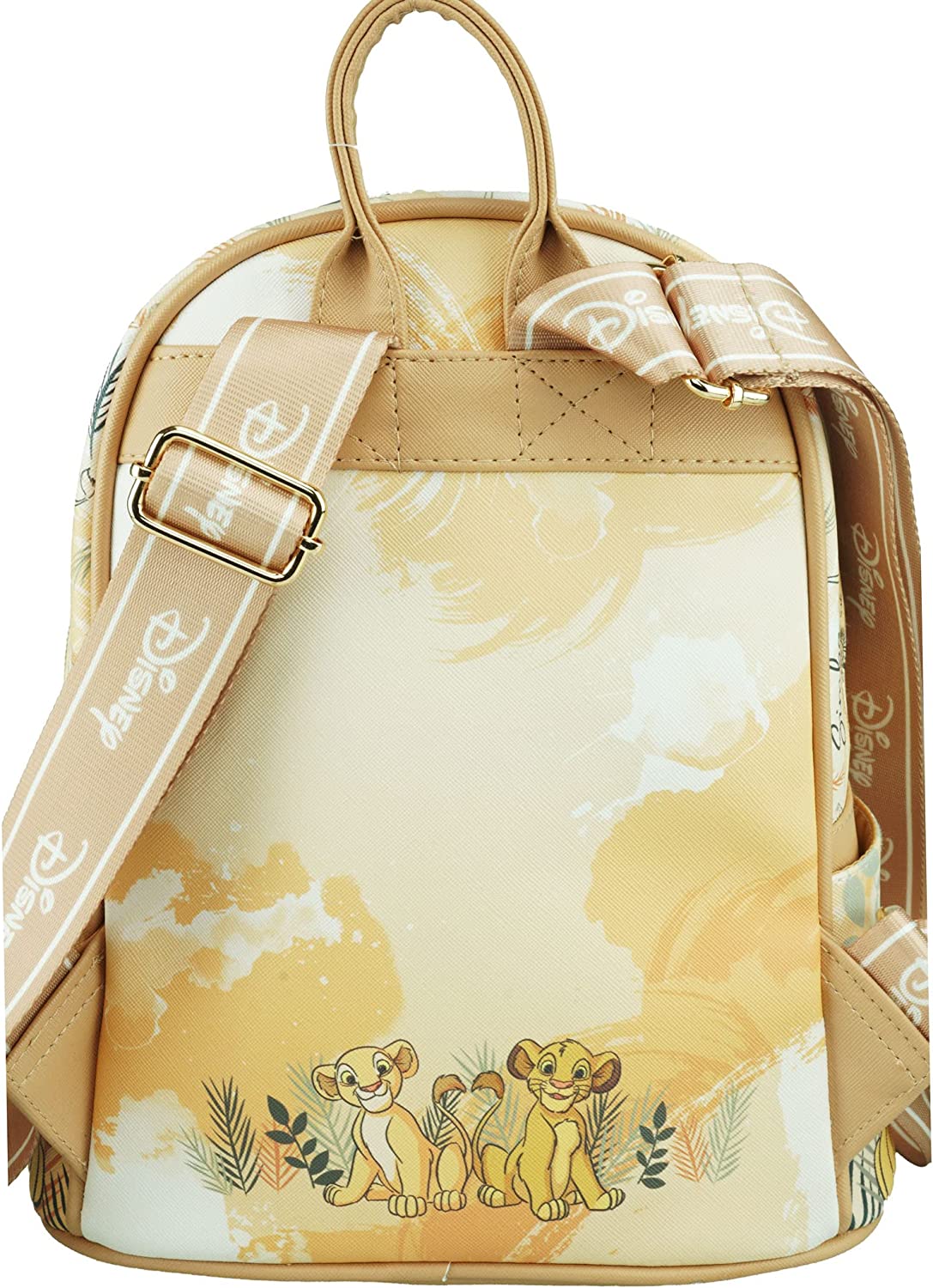 The Lion King - Simba & Nala - Wondapop 11 Inch Vegan Leather Mini Backpack - A22503