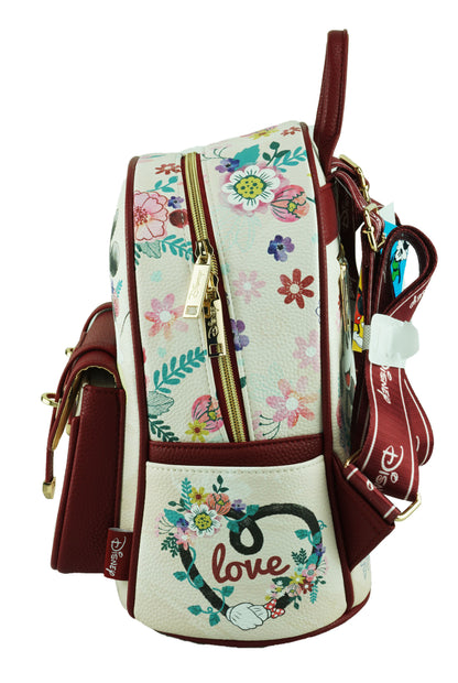 NEW Mickey & Minnie - Wondapop 11 Inch Vegan Leather Mini Backpack