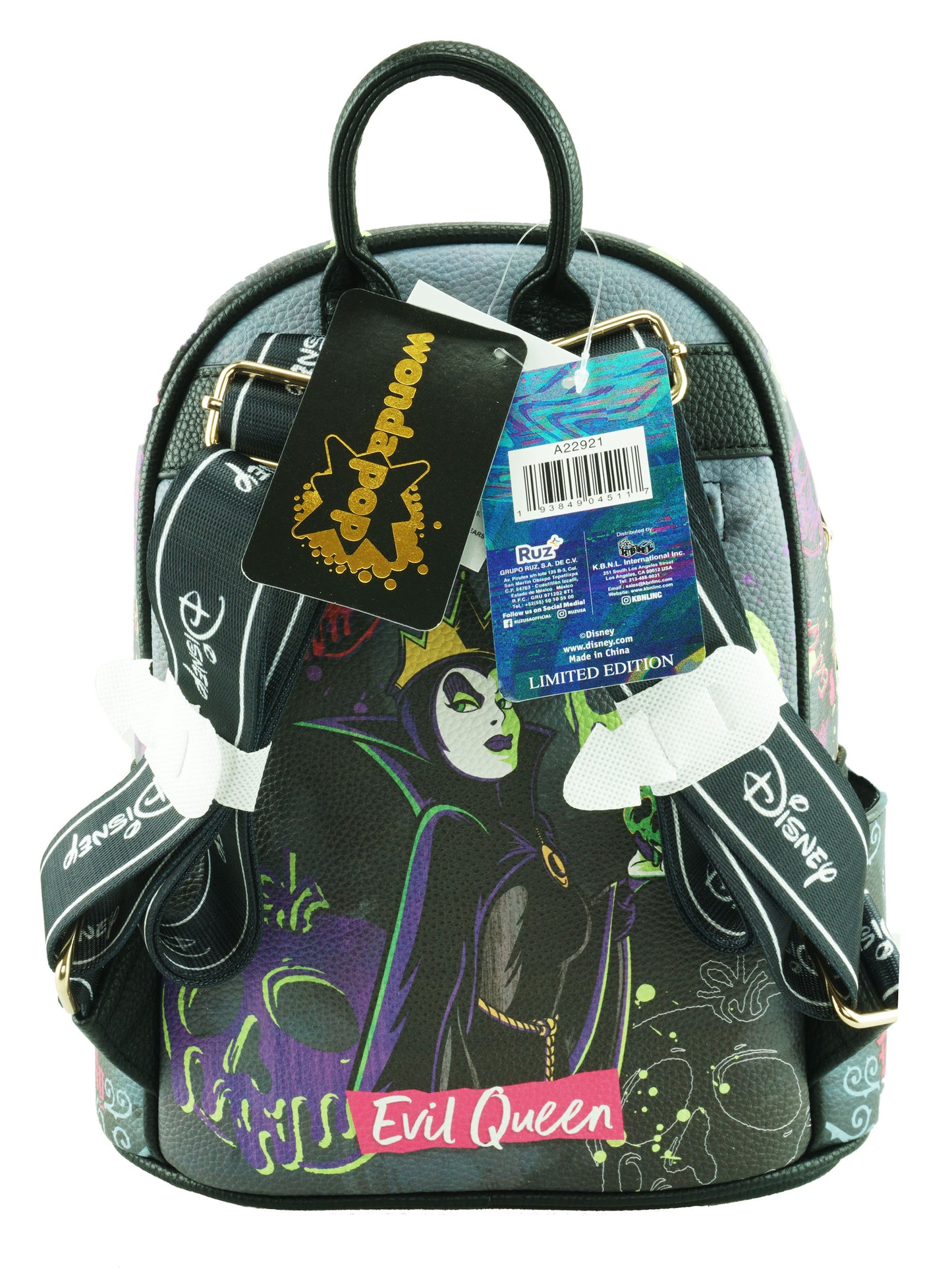 NEW Evil Queen - Wondapop 11 Inch Vegan Leather Mini Backpack