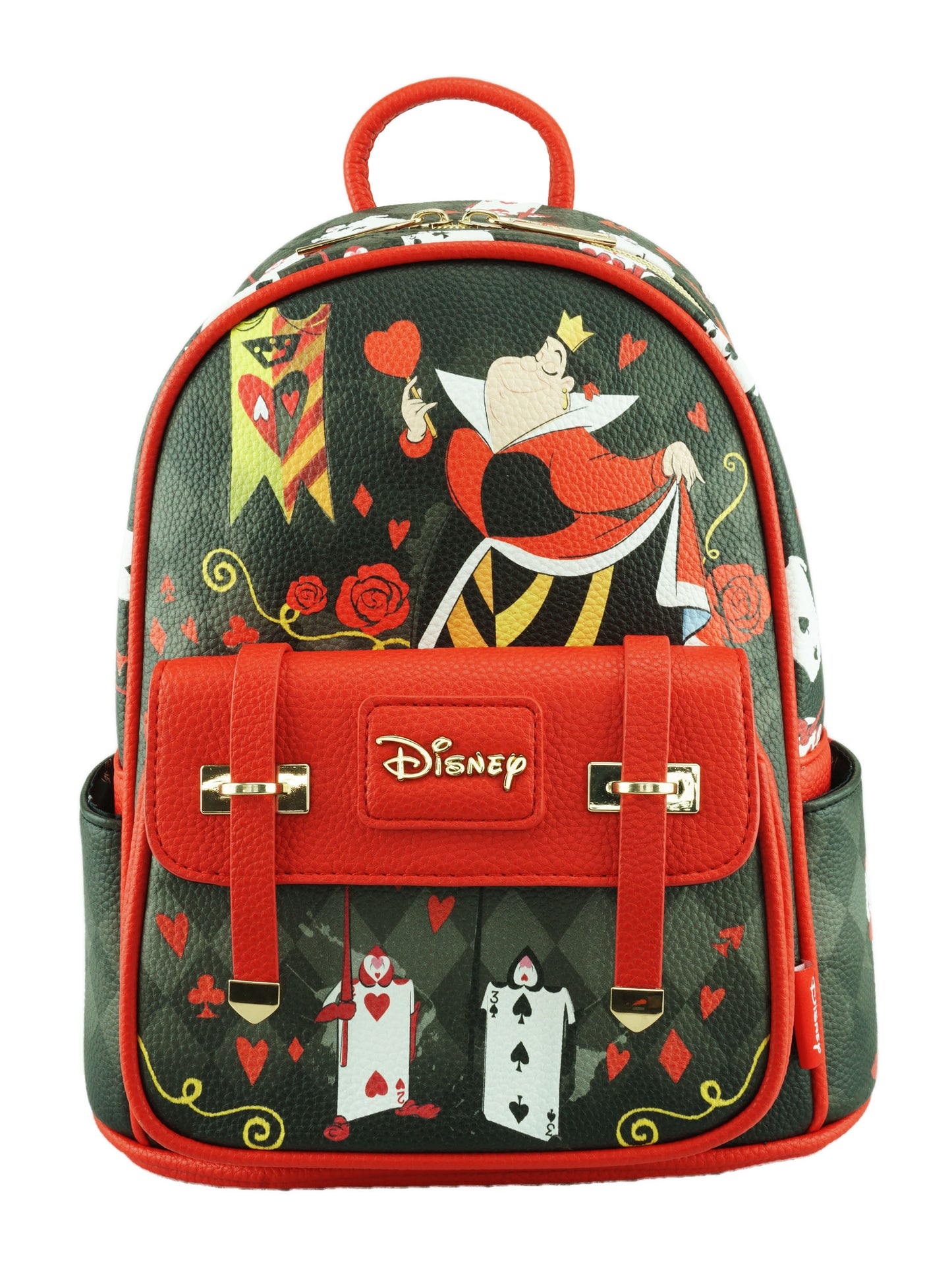 NEW Alice in Wonderland - Evil Red Queen - Wondapop 11 Inch Vegan Leather Mini Backpack