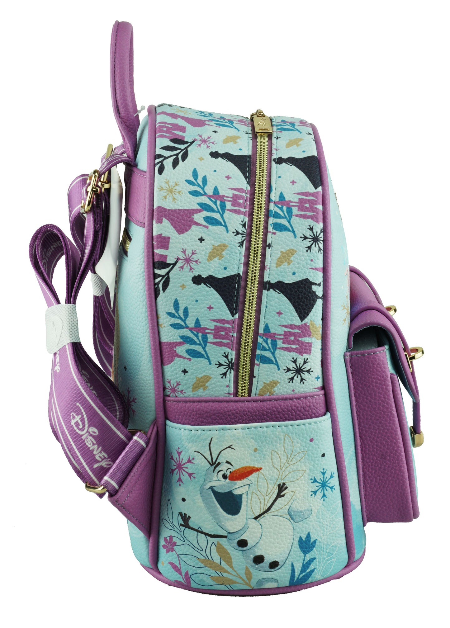 NEW Disney Frozen Elsa and Anna - Wondapop 11 Inch Vegan Leather Mini Backpack