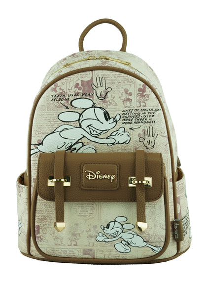 WondaPop Disney Minnie Mouse 11 Vegan Leather Fashion Mini Backpack