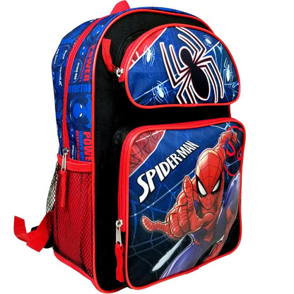 Spider-Man 3D Large 16" Boy's School Backpack - SPCF101