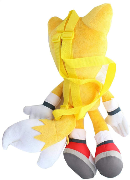 Sonic The Hedgehog - Tails Plush Doll Toy Backpack - GTE Zone