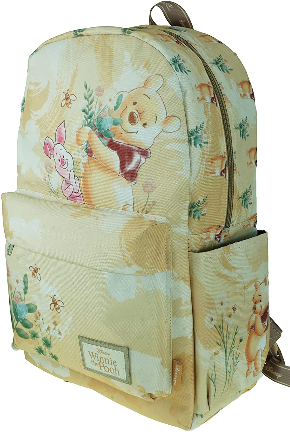 Classic Disney Winnie The Pooh Backpack with Laptop Compartment for School - GTE Zone