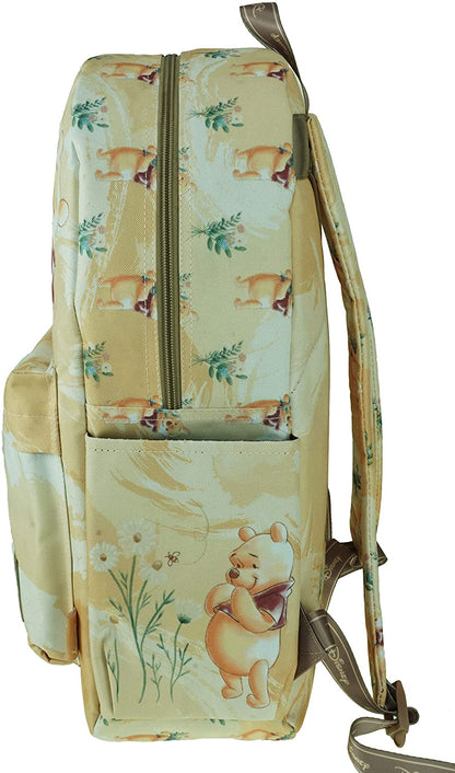 Classic Disney Winnie The Pooh Backpack with Laptop Compartment for School - GTE Zone