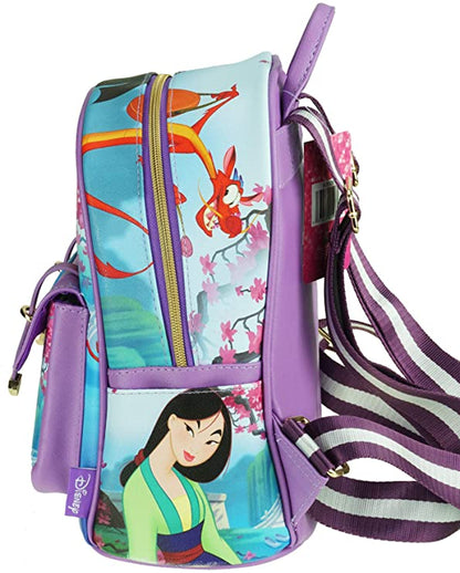 NEW Mulan 11" Faux Leather Mini Backpack - A20525 - GTE Zone